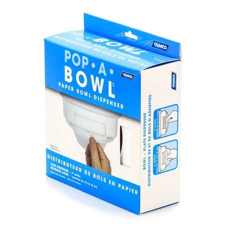 Camco POP-A-BOWL WHITE 57211